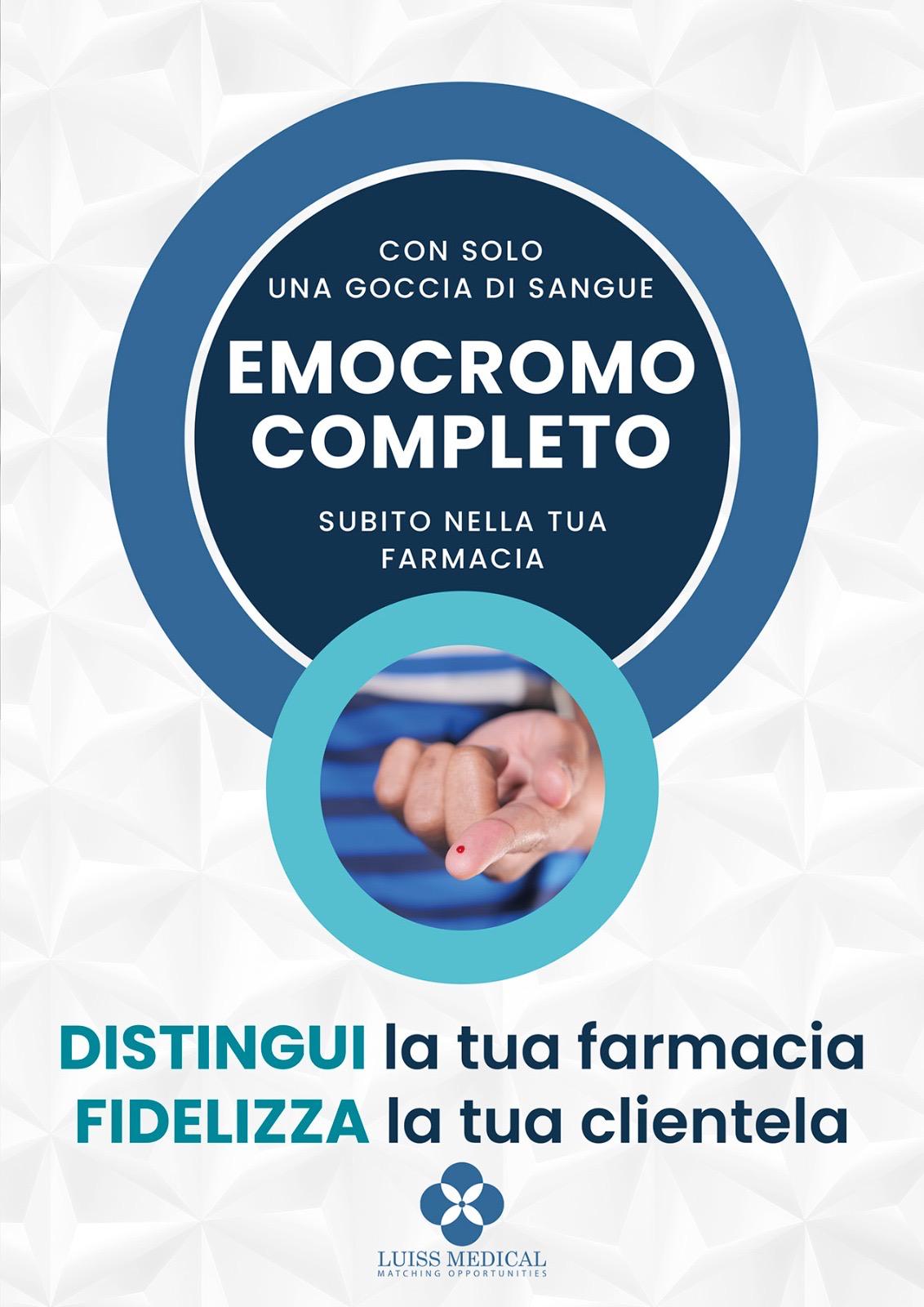 Emocromo completo in farmacia